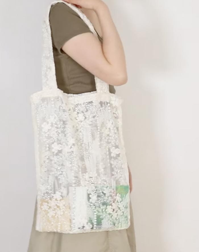 Bastelsommer: 10 tolle DIY-Projekte auf Pinterest 17 Sommer DIY SewingCarol LaceTote 1