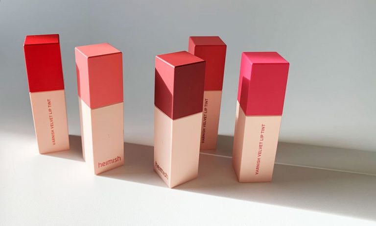 Heimish Varnish Velvet Lip Tint Box: Review der K-Beauty-Lippenstifte (in der Schweiz bei Niasha erhältlich) auf Hey Pretty