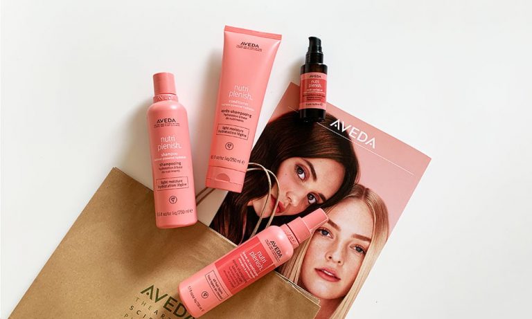 Erfahrungsbericht: Aveda Nutriplenish Haarpflege auf Hey Pretty Beauty Blog