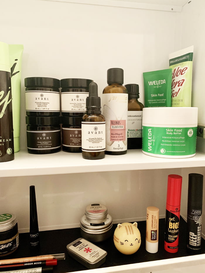 Hey Pretty Show Me Your Badezimmerschränkli Zita Zanier Avant Farfalla Weleda Skin Food