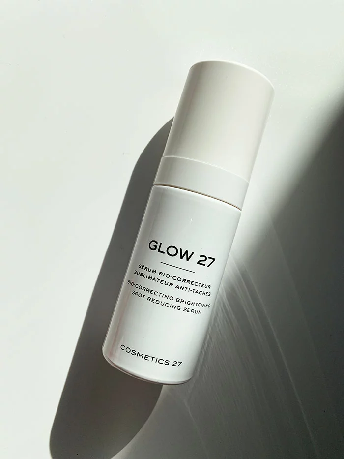 GLOW 27 Bio-Correcting Brightening Spot Reducing Serum: Review auf Hey Pretty Schweiz (Brand Love)
