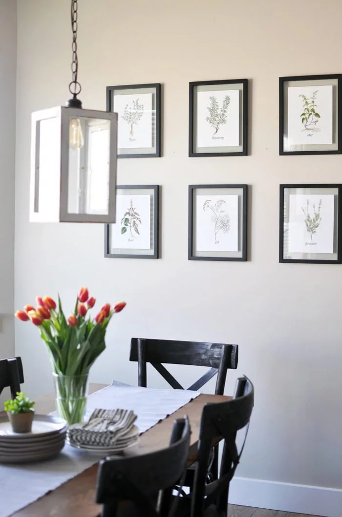 Deine Gratis Gallery Wall: Neue Free Printable Wandbilder 4 Spring Herbs Printables von Cherished Bliss (Neue Wall Art zum gradis downloaden und ausdrucken – Free Printable Wall Art 2021) – Hey Pretty Beauty Blog Schweiz