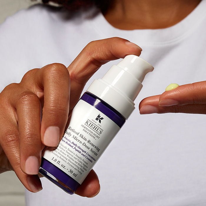Gewinne das neue Retinol Serum von Kiehl's! 4 Kiehls Retinol PRImage Hand