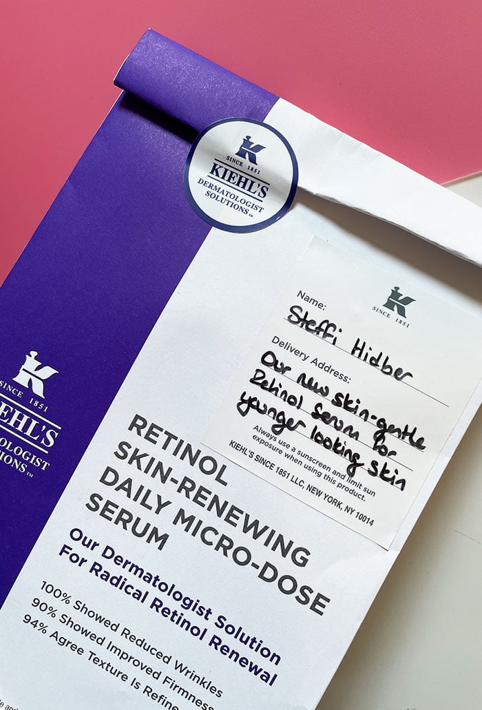 Gewinne das neue Retinol Serum von Kiehl's! 2 Kiehls Retinol Presskit