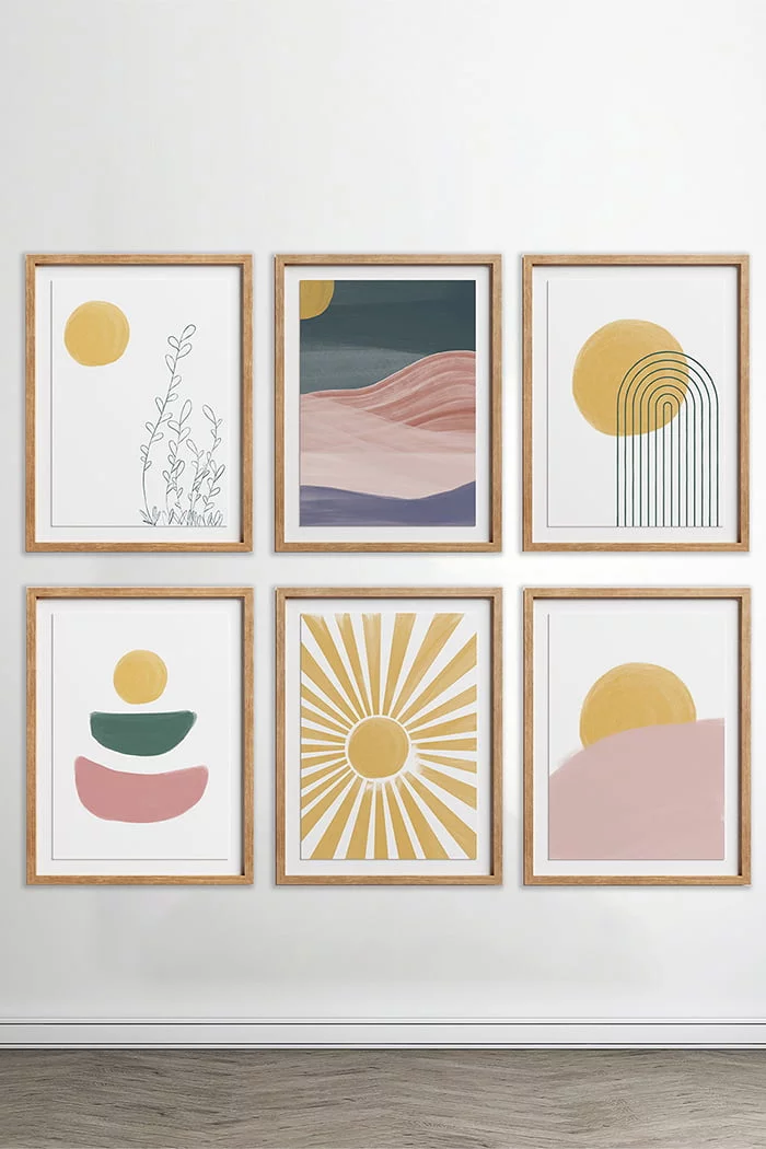 Deine Gratis Gallery Wall: Neue Free Printable Wandbilder 12 MomEnvy BohoArt