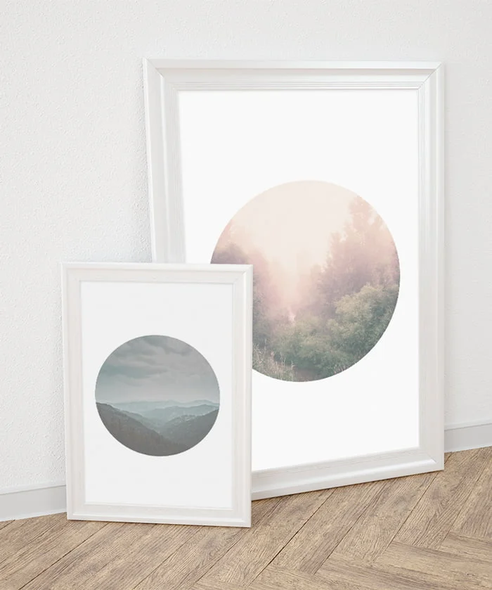 Deine Gratis Gallery Wall: Neue Free Printable Wandbilder 3 OkieHome TranquilPortal