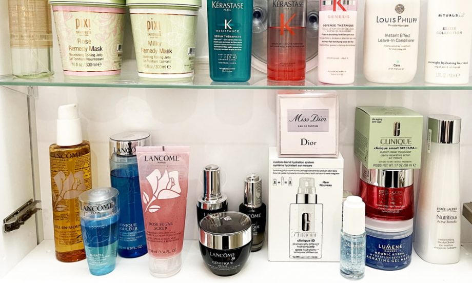 Hey Pretty Beauty Blog Show Me Your Badezimmerschränkli Jessica Simon Lancome Pixi Kerastase Guerlain Miss Dior