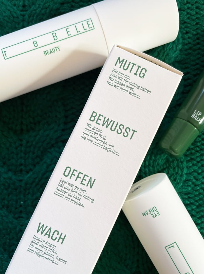 Brand Love mit Zürich-Bonus: reBELLE Beauty 2 Rebelle Packaging Closeup
