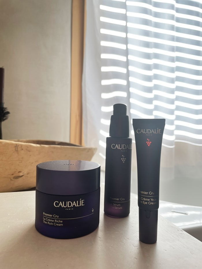 Anti-Aging, the French Way: Caudalie Premier Cru 9 Caudalie PremierCru Moodbild Trio