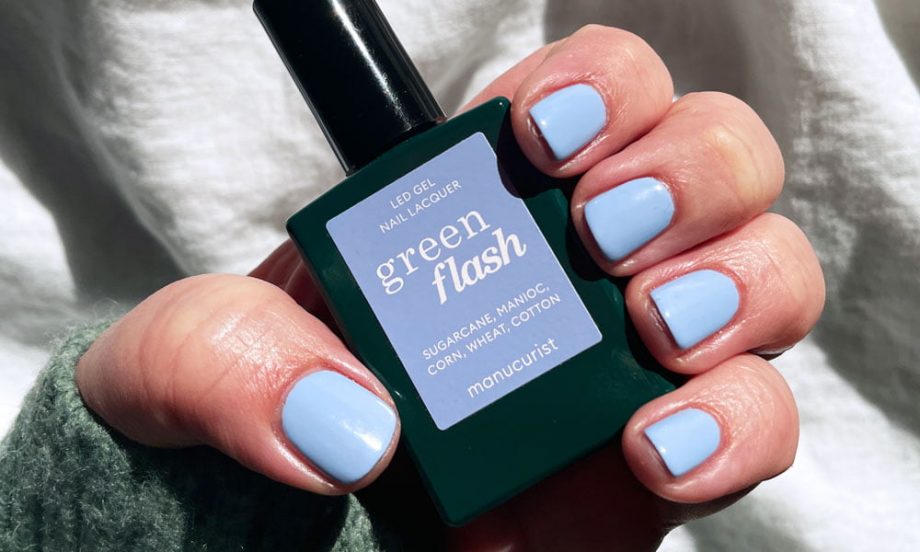 Green Flash LED Nagellack von Manucurist Paris – Clean and natural UV Gel Manicures (Erfahrungsbericht auf Hey Pretty Schweiz)