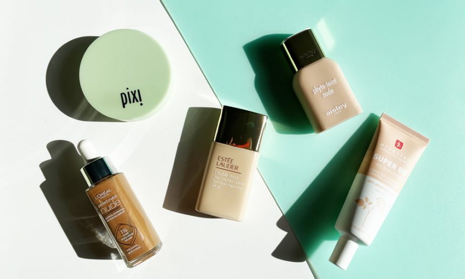 Fünfmal neu: Foundations für einen strahlenden Teint Hey Pretty Beauty Blog Review New In Foundation Erborian L'Oreal Pixi Sisley Estee Lauder