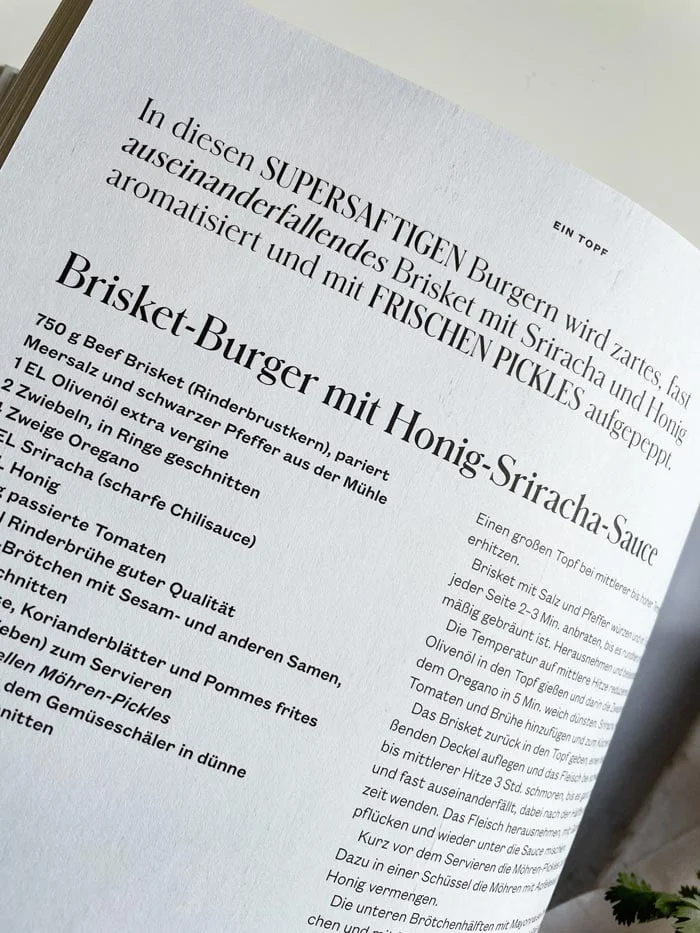DonnaHay BrisketBurger Rezept