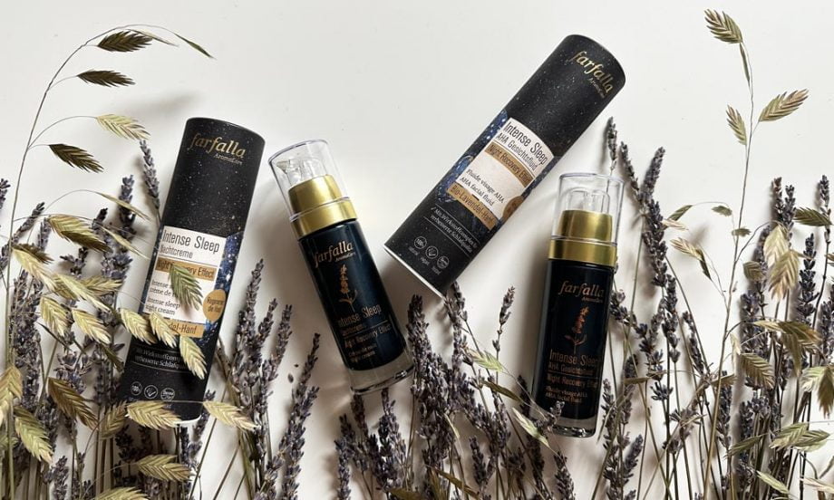 Schöner schlafen mit der neuen farfalla Intense Sleep Linie Farfalla IntenseSleep Teaser