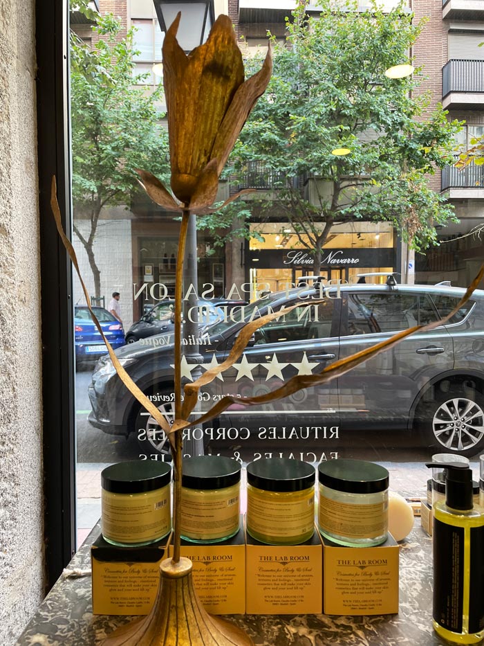 Spa Review auf Spanisch: The Lab Room in Madrid 7 TheLabRoom Store ViewWindow
