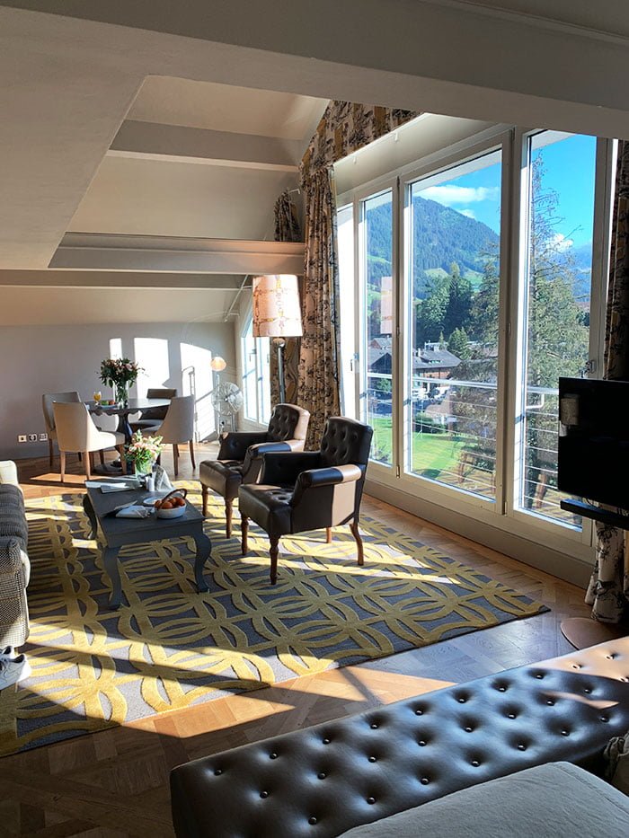 Gstaad Hotel Suite AndereView