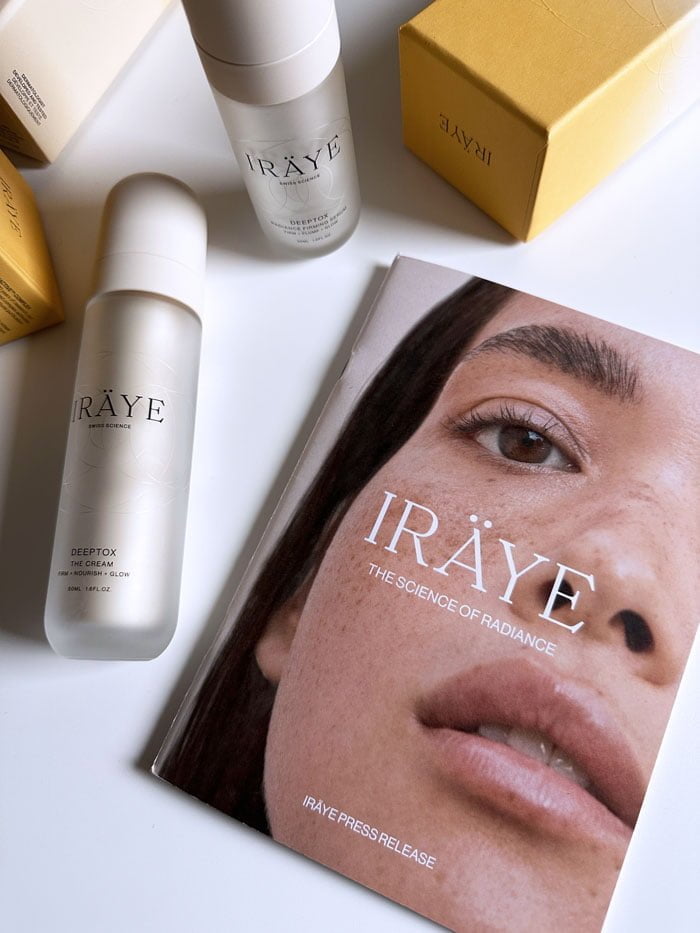 Die erste lymphatische Hautpflege der Welt: IRAYE Skincare 1 IRAYE Mood PressRelease