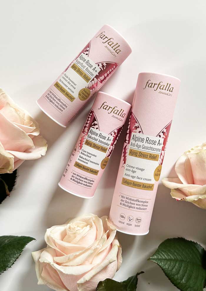 Gewinne die neue Farfalla Alpine Rose A+ Gesichtspflegelinie 6