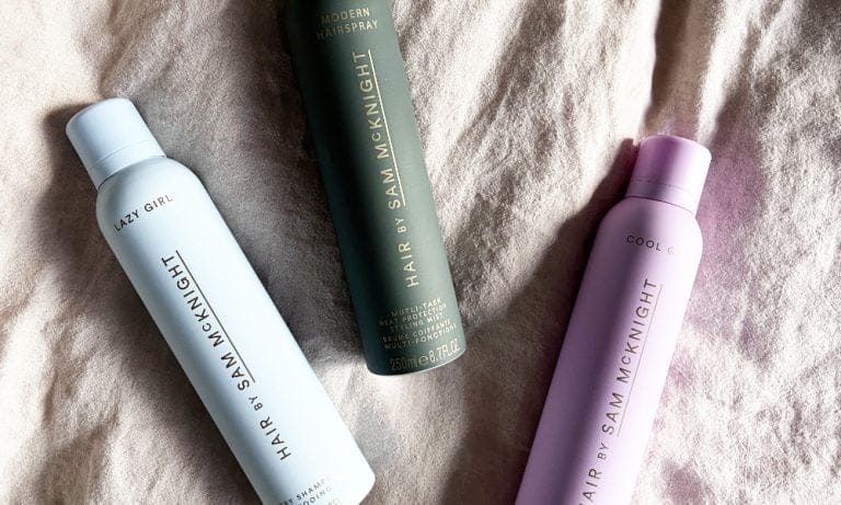 Hey Pretty Beauty Blog Magazine Review Brand Love Hair By Sam McKnight Lazy Girl Cool Girl Modern Hairspray Niche Beauty