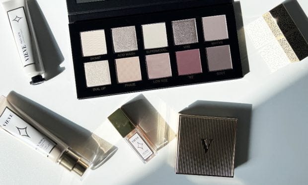 Hey Pretty Beauty Blog Vieve Makeup Jamie Genevieve Skin Dew Skin Nova Lip Dew Lipstick Ninetease Eyeshadow Palette Powder Perfector