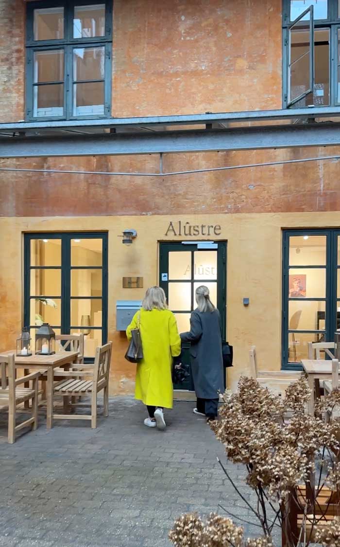Alustre Atelier Eingang