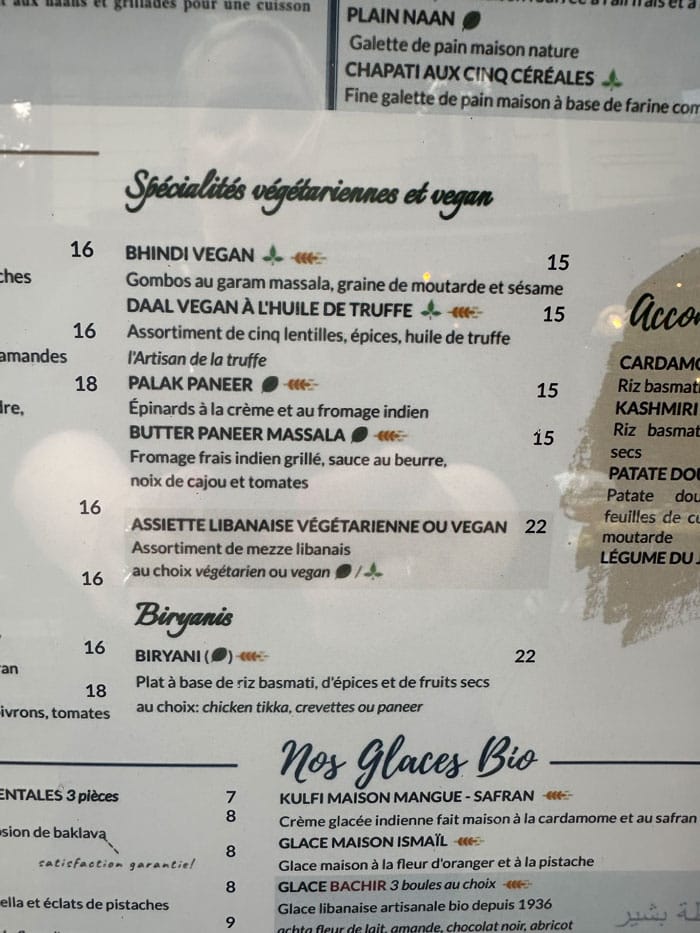 Der grosse Glutenfrei in Paris-Guide 2025: Die besten Adressen 107 Ismail Menu