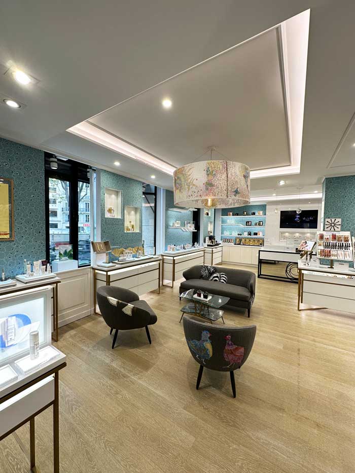 Sisley Spa Shop View