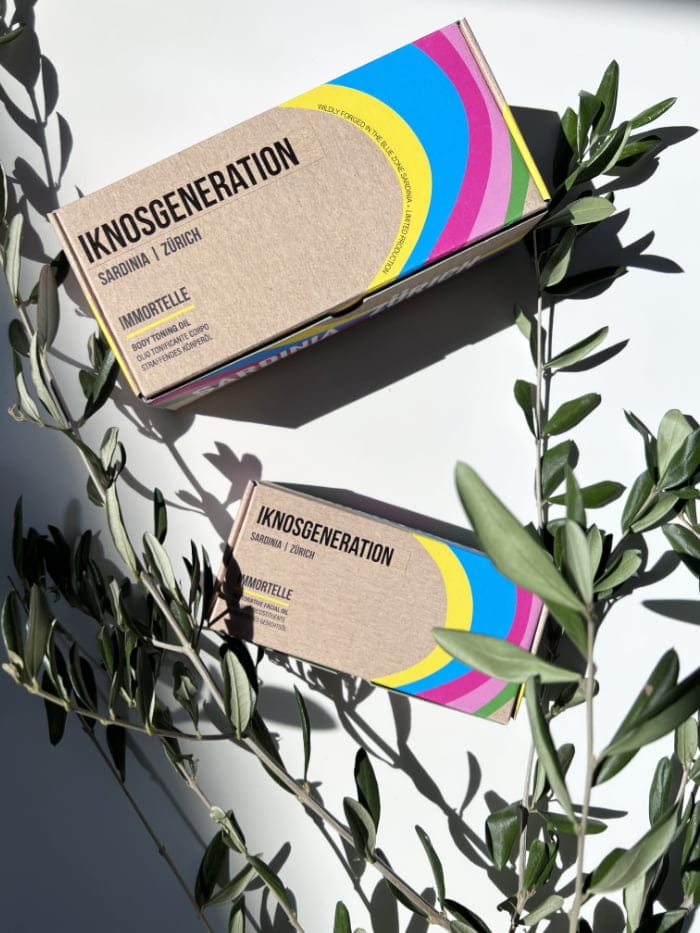 Nachhaltige Hautpflege aus Sardinien, verwurzelt in Zürich: IKNOSGENERATION 2 Hey Pretty Beauty Blog Review Brand Love Iknosgeneration Sardinia Zürich Blue Zone Immortelle Restorative Facial Oil Body Toning Oil
