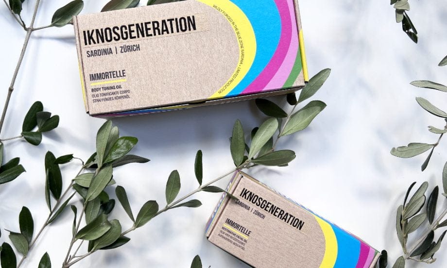 Nachhaltige Hautpflege aus Sardinien, verwurzelt in Zürich: IKNOSGENERATION Hey Pretty Beauty Blog Review Brand Love Iknosgeneration Sardinia Zürich Blue Zone Immortelle Restorative Facial Oil Body Toning Oil