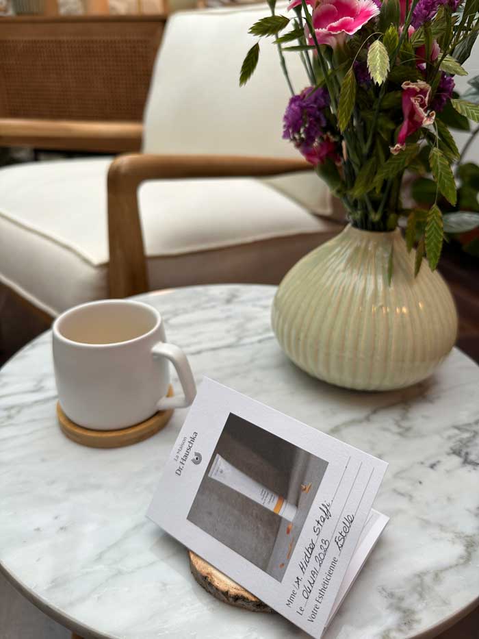 Spa Review: La Maison Dr. Hauschka in Paris 19 MaisonDrHauschka PostTreatment Tee