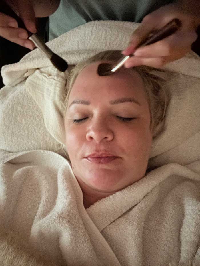 Spa Review: La Maison Dr. Hauschka in Paris 18 MaisonDrHauschka Treatment Pinseli