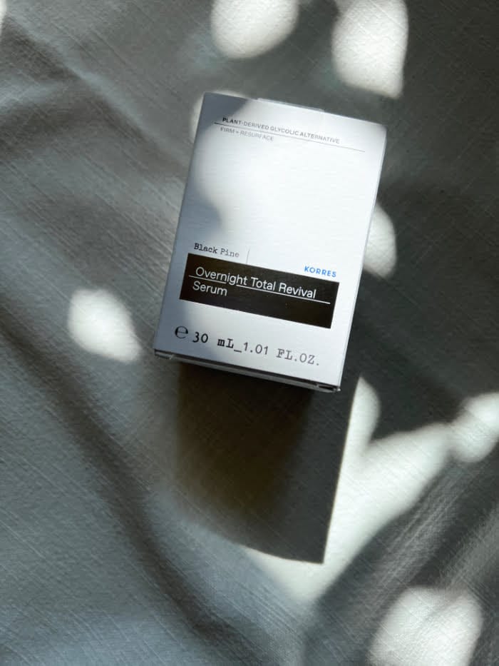 Hey Pretty Beauty Magazine Blog Review Super Seren Serums Korres Overnight Total Revival Serum