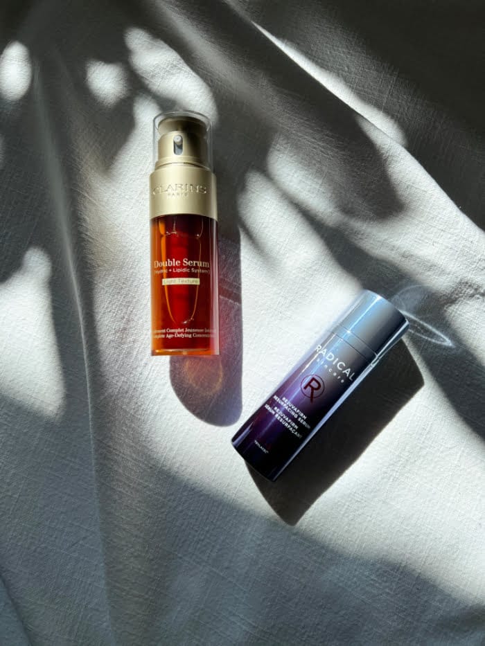 Hey Pretty Beauty Magazine Blog Review Super Seren Serums Clarins Radical
