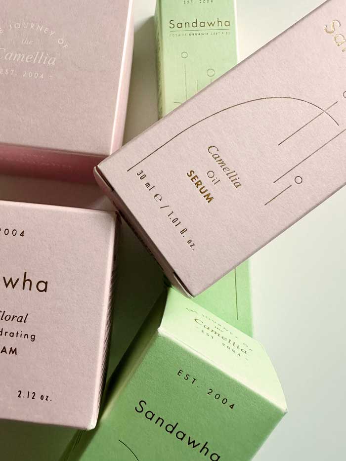 Brand Love: Sandawha – Naturkosmetik mit Kamelien-Power 1 Sandawha Packaging