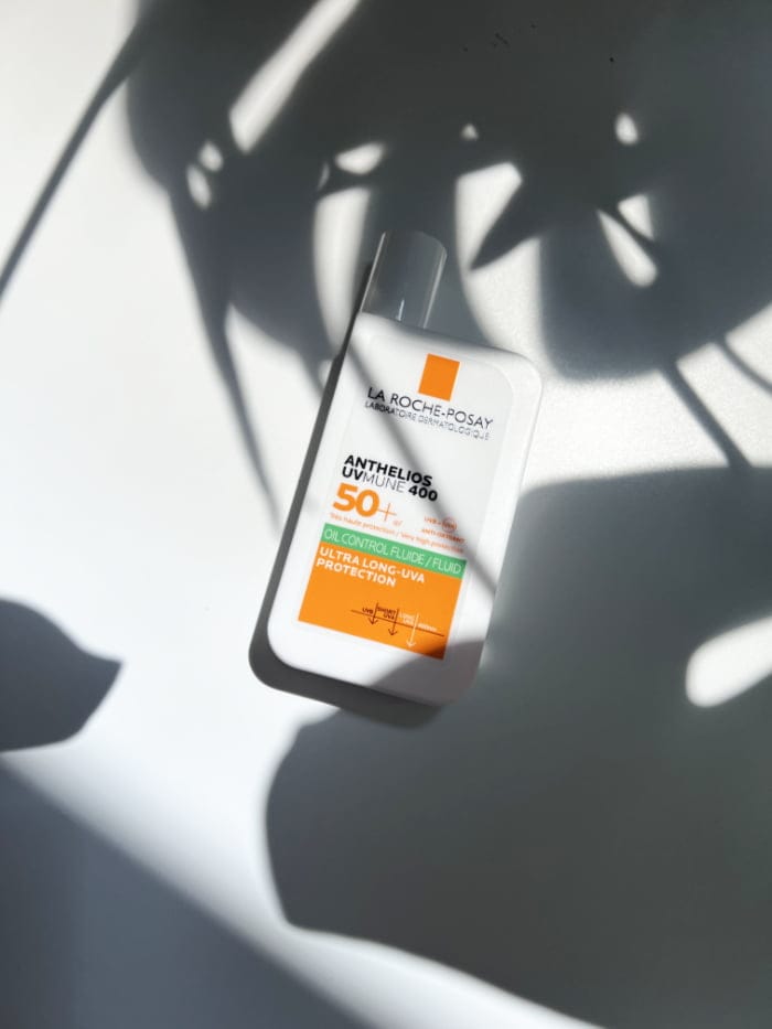 Hey Pretty Beauty Blog Beauy Magazine Review SPF Sunscreen Sonnenschutz Face Gesicht Roundup 2023 La Roche-Posay Anthelios UVMUNE 400 Oil Control Fluid