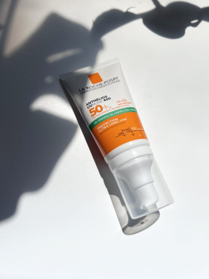 Hey Pretty Beauty Blog Beauy Magazine Review SPF Sunscreen Sonnenschutz Face Gesicht Roundup 2023 La Roche-Posay Anthelios UVMUNE Oil Control Gel Cream