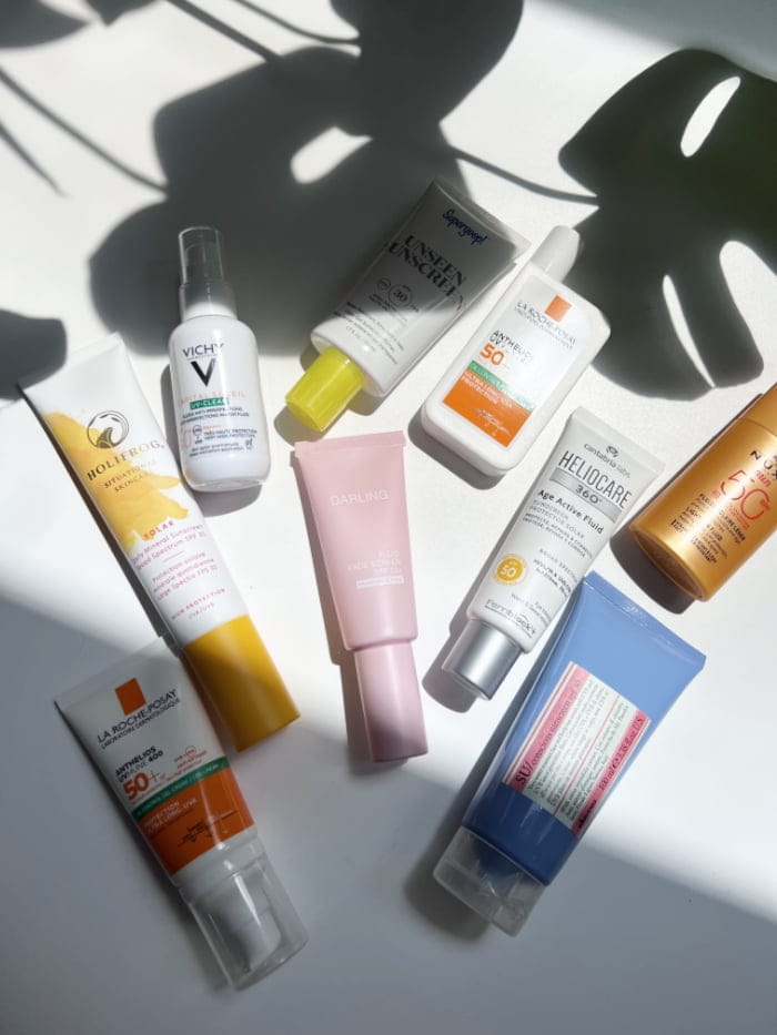 Hey Pretty Beauty Blog Beauy Magazine Review SPF Sunscreen Sonnenschutz Face Gesicht Roundup 2023