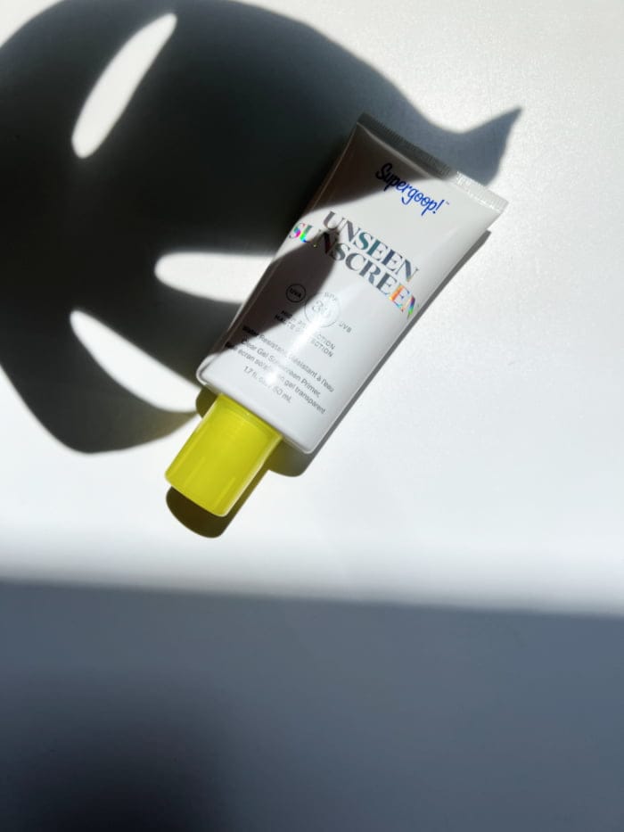 Hey Pretty Beauty Blog Beauy Magazine Review SPF Sunscreen Sonnenschutz Face Gesicht Roundup 2023 Supergoop Unseen Sunscreen