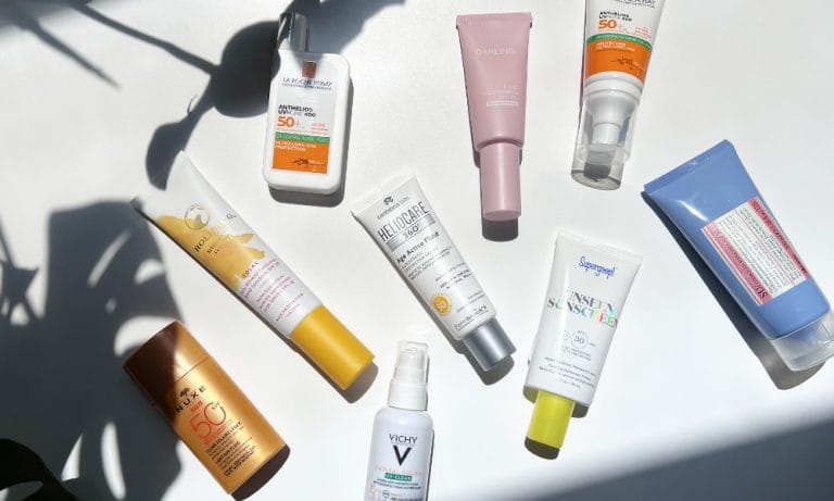 12 Sonnenschutz Neuheiten fürs Gesicht Hey Pretty Beauty Blog Beauy Magazine Review SPF Sunscreen Sonnenschutz Face Gesicht Roundup 2023