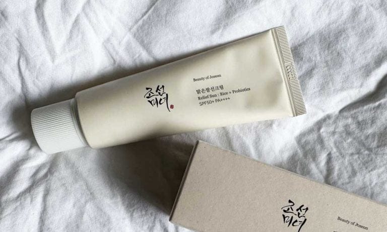 Beauty of Joseon Relief Sun: Rice + Probiotics SPF 50+ PA++++ (Sonnenschutz) – Erfahrungsbericht auf Hey Pretty Beauty Magazin Schweiz