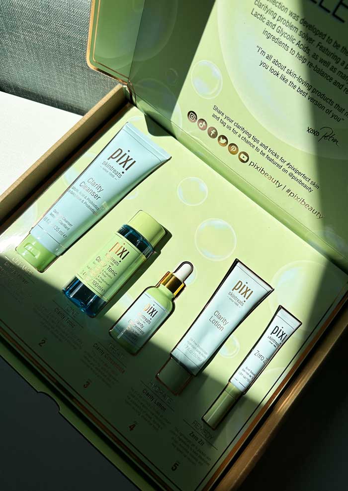 Skincare Quickie: Frische und klare Haut mit der Pixi Clarity Collection 1