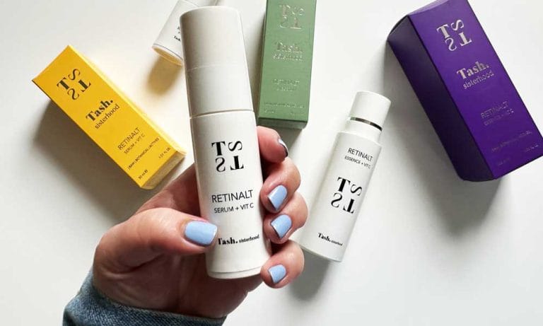 Tash Sisterhood Retinalt-Pflegelinie: Erfahrungsbericht auf Hey Pretty