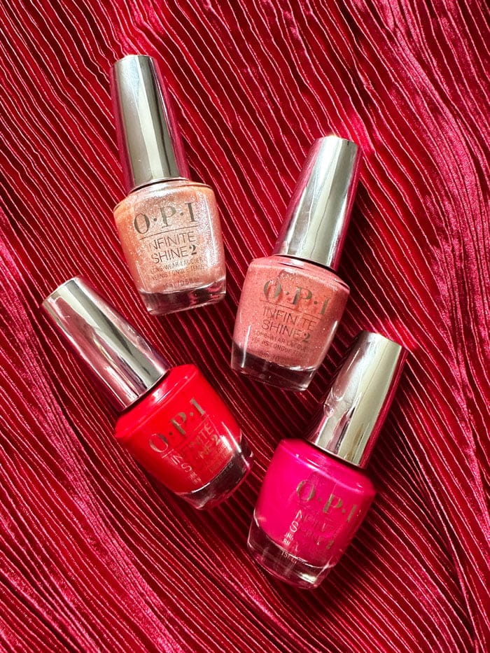 OPI Xmas 2023 Reds Flaschen