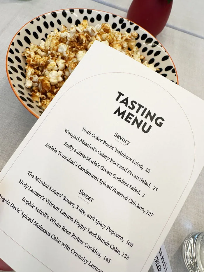 Sisterhood Event TastingMenu