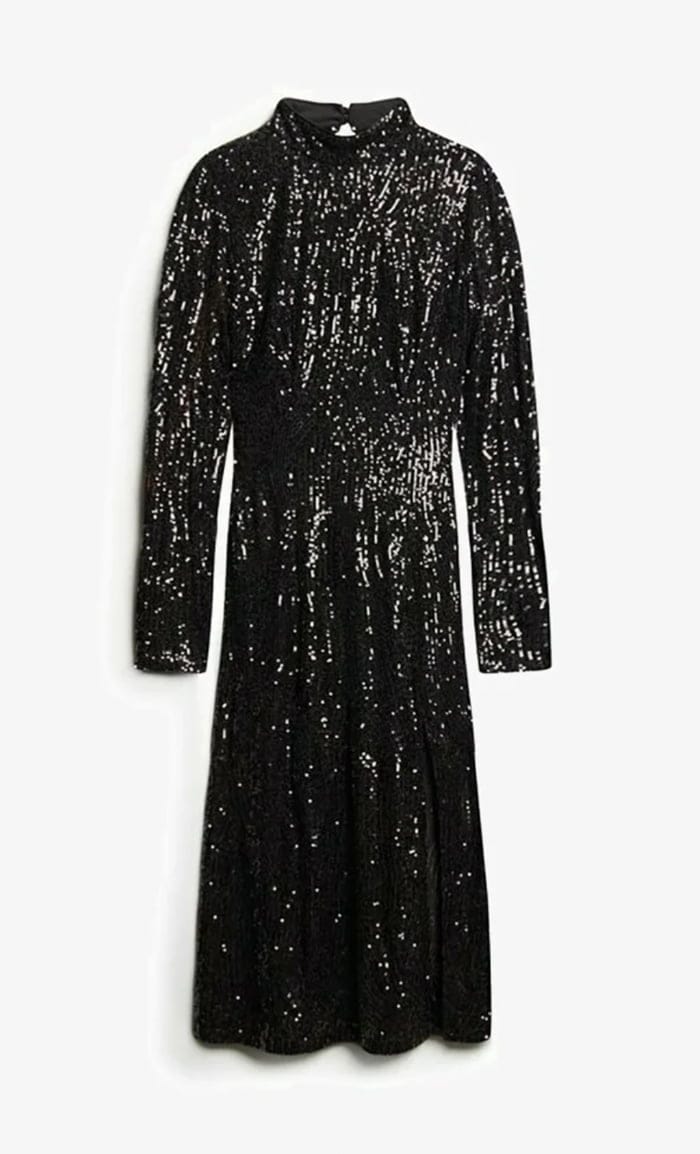 Fashion Flash: 18 Silvester Outfits mit Glitzergarantie 11 Glitzer Superdry Kleid