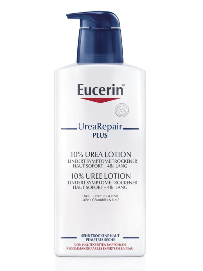 Das Hey Pretty Beauty-ABC: Winter Skincare 7 Hey Pretty Beauty-ABC Beauty Blog Magazine Skincare Tipps Winter Skin Trockene Haut Winterpflege Eucerin UreaRepair Plus 10% Urea Lotion