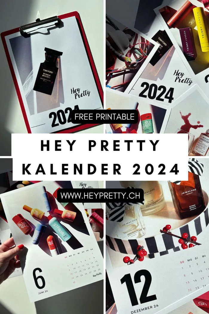 Der Free Printable Kalender 2024 von Hey Pretty ist da! 8 Closer Kalender