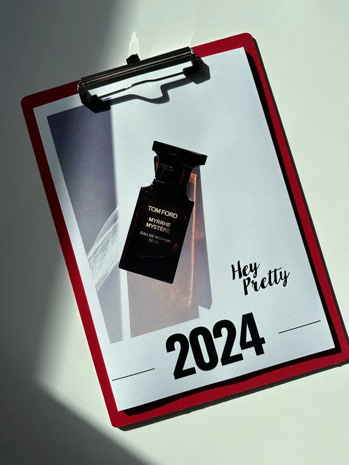 Der Free Printable Kalender 2024 von Hey Pretty ist da! 1 HeyPretty Kalender 2024 Titelblatt