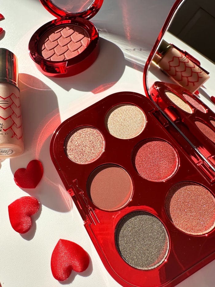 MAC Lovestruck Luck: Make-Up-Lieblinge zum Valentinstag 8 MAC Lovestruck Luck PaletteCloseup