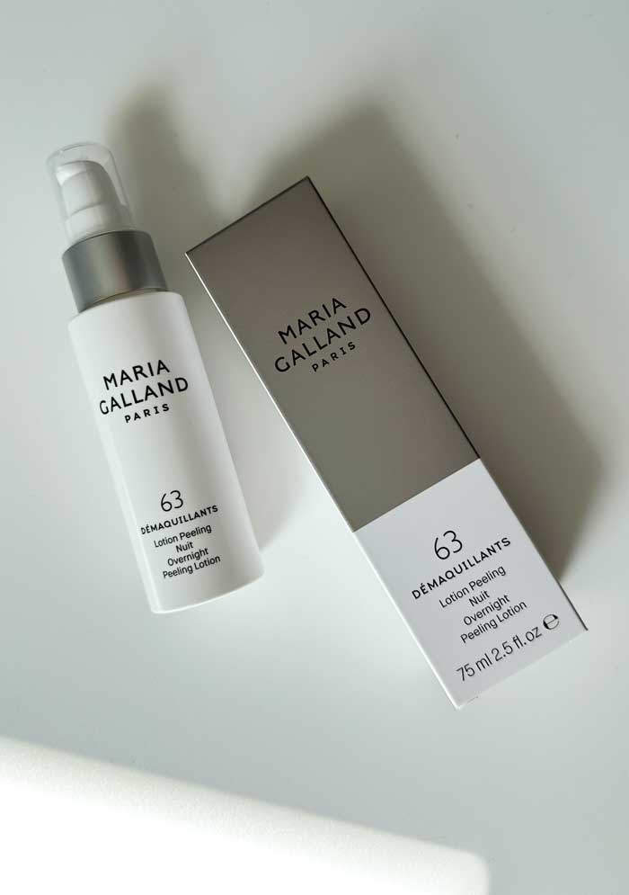 Brand Love und Treatment Tipp: Maria Galland Paris 10 MariaGalland Produkte OvernightPeelingLotion