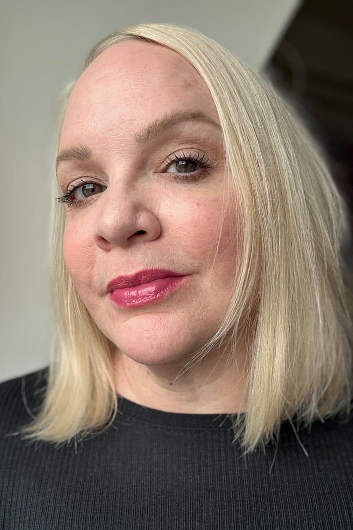 Makeup Revolution Pout Tint Lip & Cheek Tint: Die Mother-Daughter-Swatchparty 10 Revolution PoutTint MadAboutMauve Steffi 1